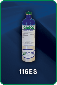 Gasco ecosmart 116-ES refillable cylinders