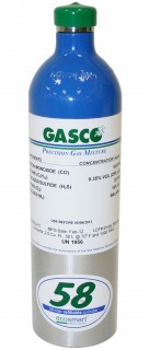 Gasco 58 liter ecosmart refillable cylinders