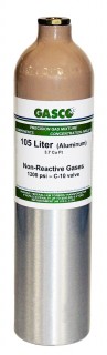 Gasco 105 Liter Aluminum Cylinder for Non-Reactive Gases