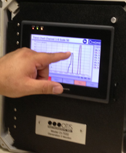 Otis Instruments OI-7032 Graph Data Screen Shot